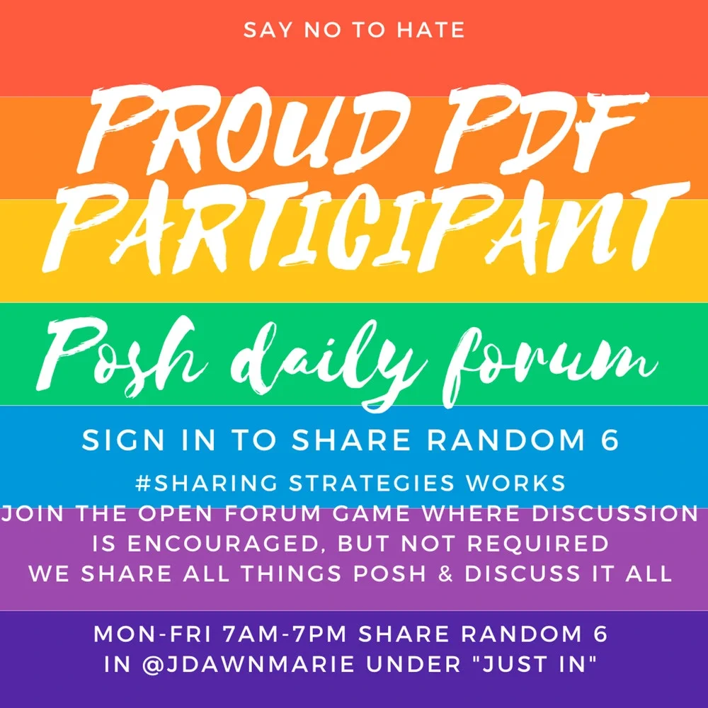 POSH DAILY FORUM (PDF) SHARE GAME SHARE 1/2 DOZEN RANDOM WEDS MARCH 9 WELCOME! - Picture 8 of 9